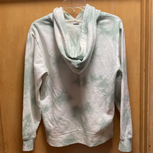 Vans tie dye light green hoodie. Sz S. Good condition. - Picture 4 of 4